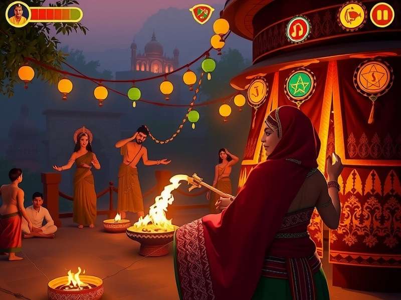 Mystic India Journey character and environment showcase